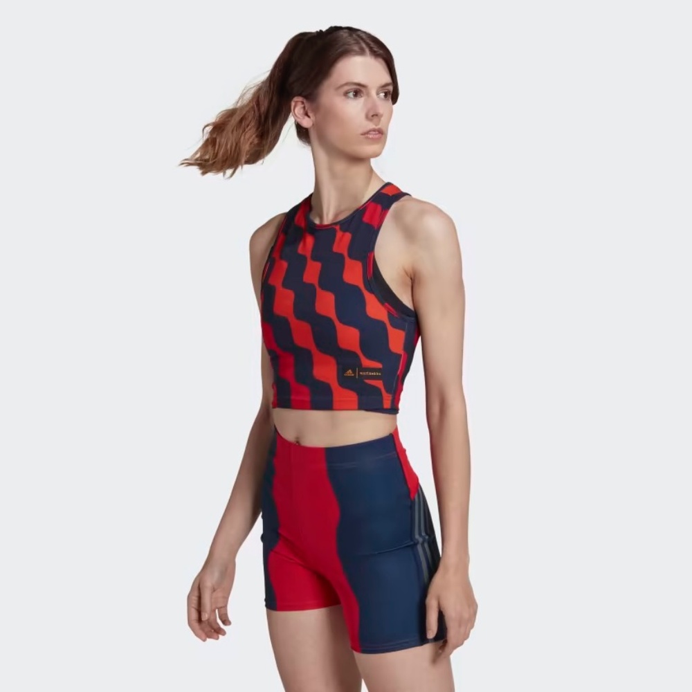 NWT Adidas X Marimekko Print Tank Crop XL